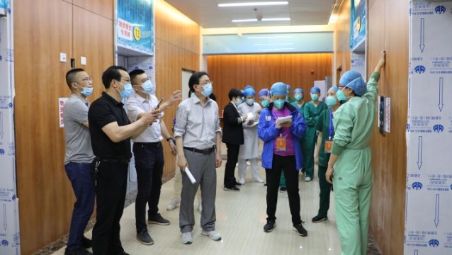 省级医疗团队进驻宁德 定点医院隔离病房正式投入使用