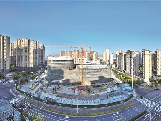 东侨文化体育馆项目建设全速推进